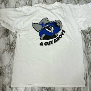 Xavier University Musketeer XU Cintas Tee Bold Back Graphic Cincinnati Muskees
